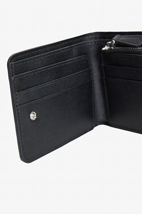 100% Leather Black Wallet 4A1525100001SYH