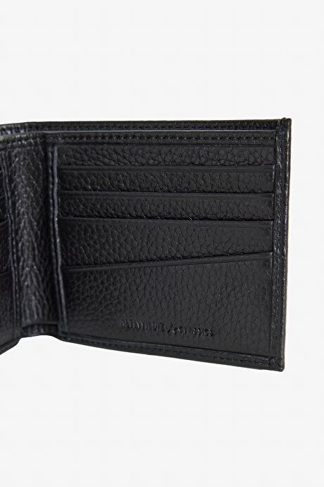 100% Genuine Leather Black Wallet 4A1525100002SYH