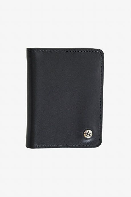 100% Genuine Leather Black Wallet 4A1525100010SYH