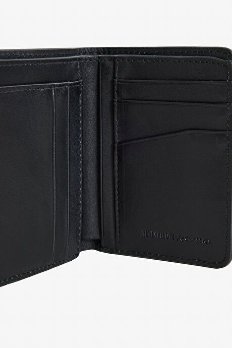 100% Genuine Leather Black Wallet 4A1525100010SYH