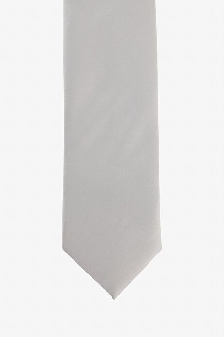 Patternless Gray Tie 4A2100000001GRI