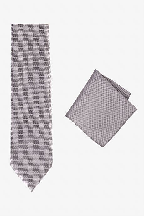 Tie-Handkerchief Gray Set 4A2100000005GRI