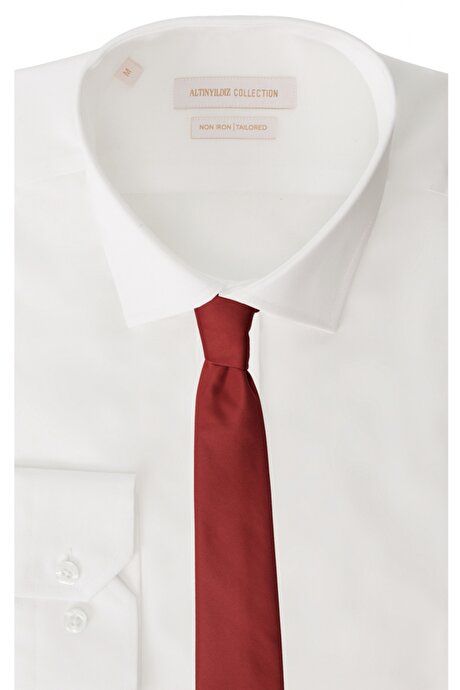 Plain Classic Burgundy Tie 4A2121100007BRD