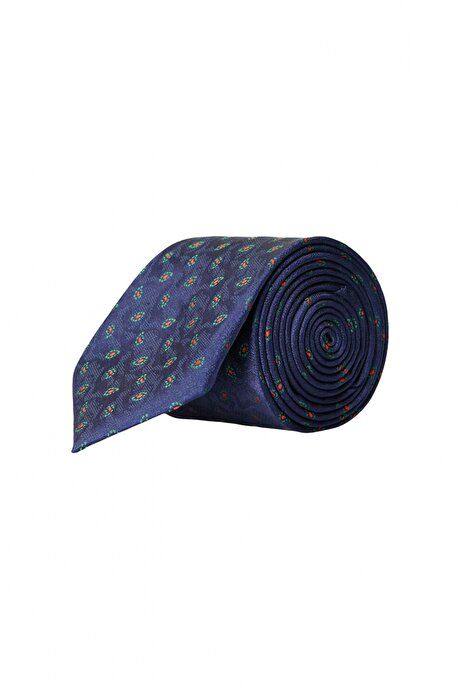 Navy Blue-Green Tie 4A2121100033LCY