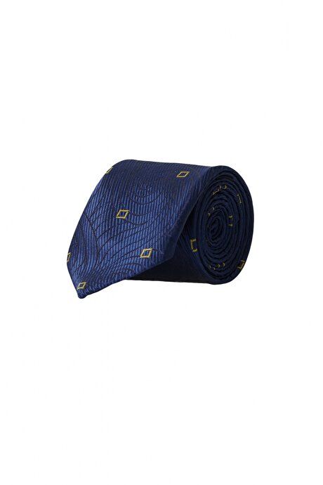 Navy Blue-Yellow Tie 4A2121100044LAS