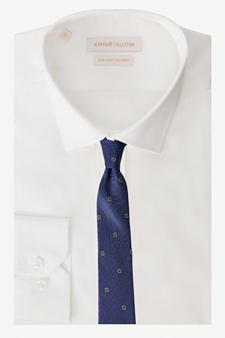 Navy Blue-Yellow Tie 4A2121100044LAS