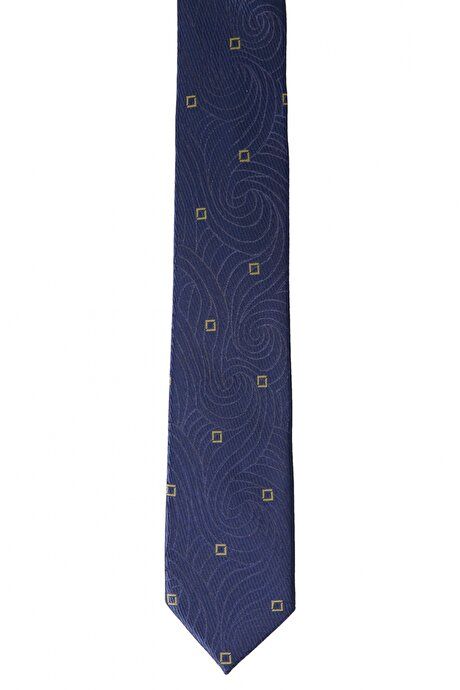 Navy Blue-Yellow Tie 4A2121100044LAS