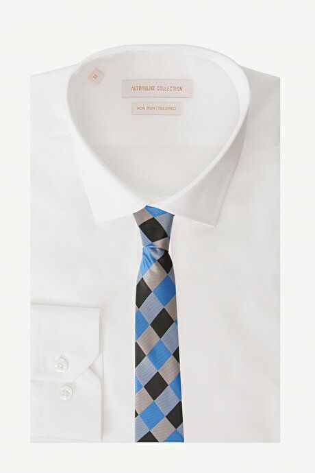 Blue-Brown Tie 4A2121100093MKV