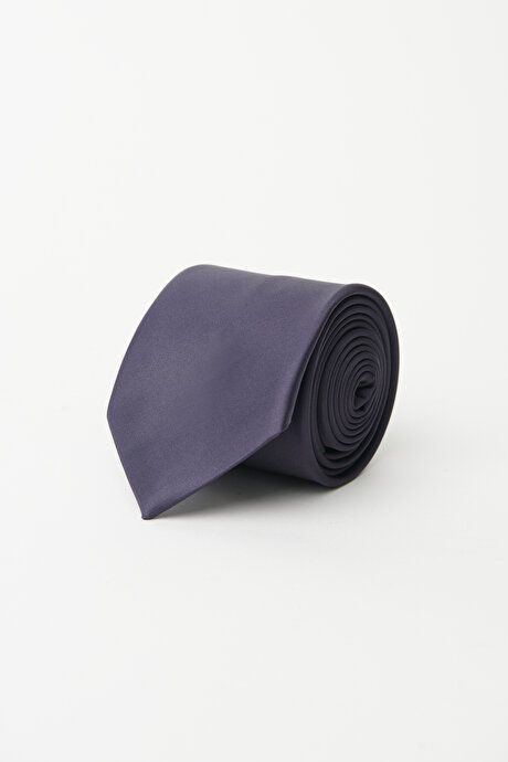 Plain Classic Navy Blue Tie 4A2122200003LAC