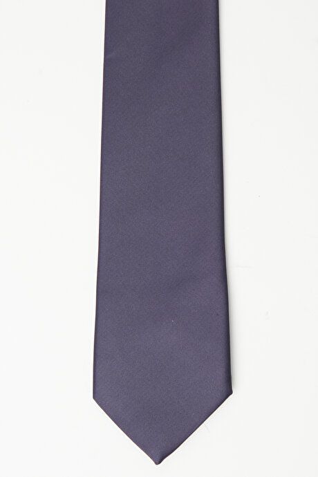 Plain Classic Navy Blue Tie 4A2122200003LAC