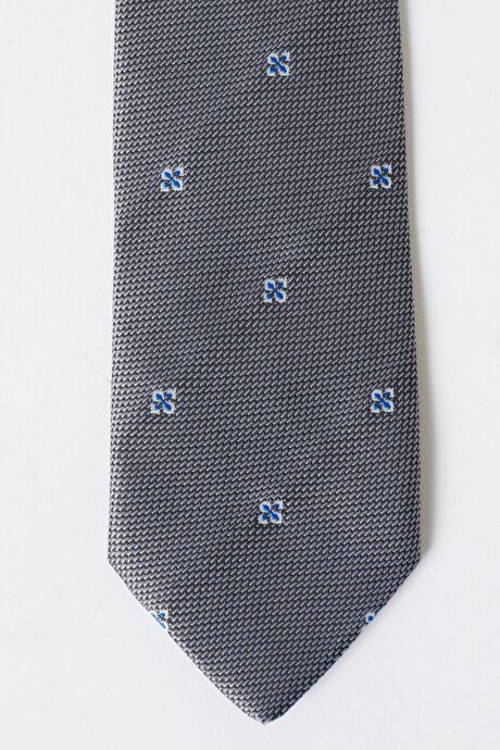 Patterned Gray Tie 4A2122200051GRI