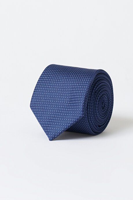 Patterned Blue Tie 4A2122200057MAV