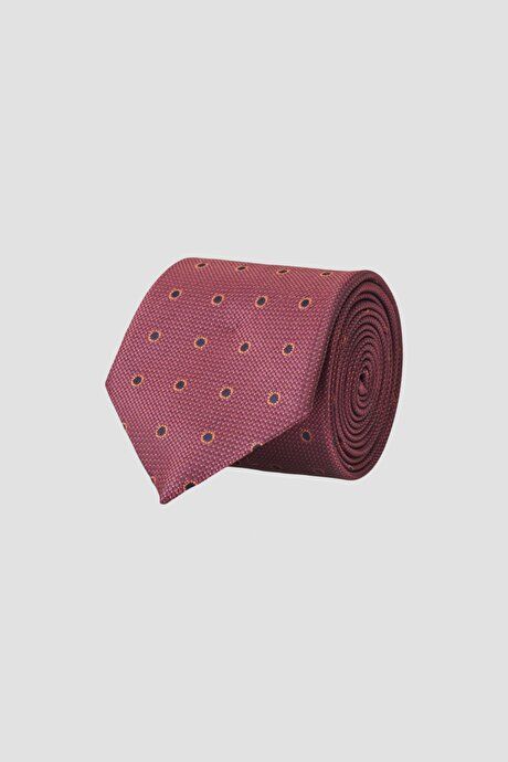 Patterned Burgundy Tie 4A2122200074BRD