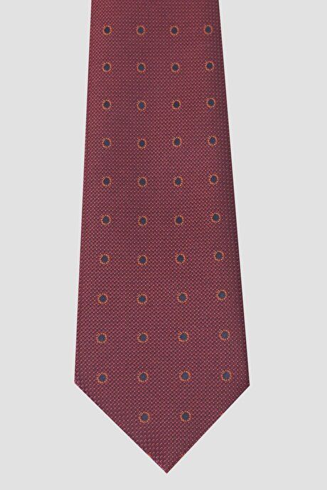 Patterned Burgundy Tie 4A2122200074BRD