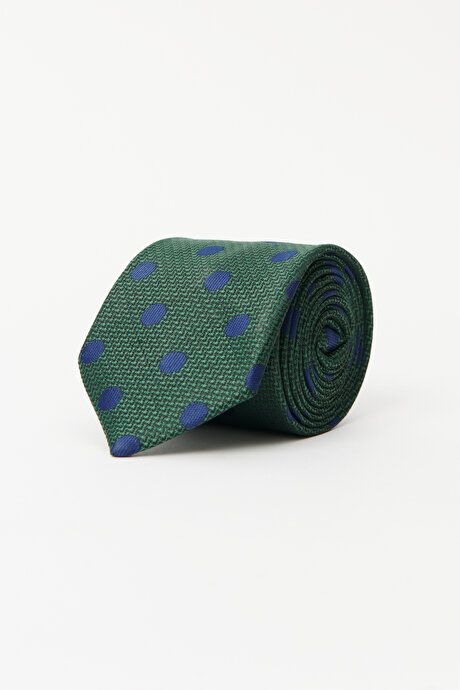 Patterned Green-Blue Tie 4A2123100034YSM