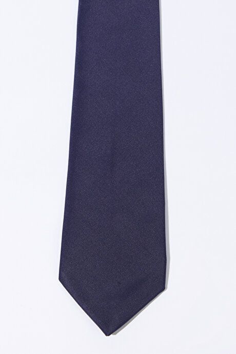 Navy Blue Tie without Pattern 4A2123200001LAC