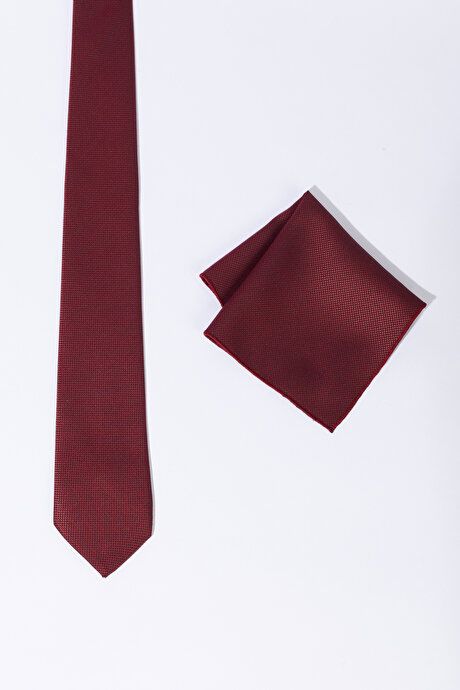 Tie-Handkerchief Burgundy Set 4A2123200005BRD