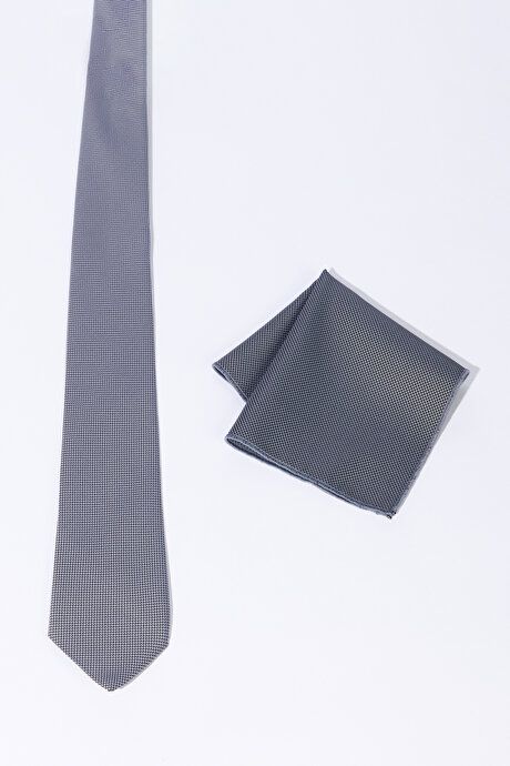 Tie-Handkerchief Gray Set 4A2123200005GRI