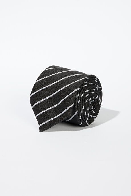 Patterned Anthracite-White Tie 4A2123200029ABY