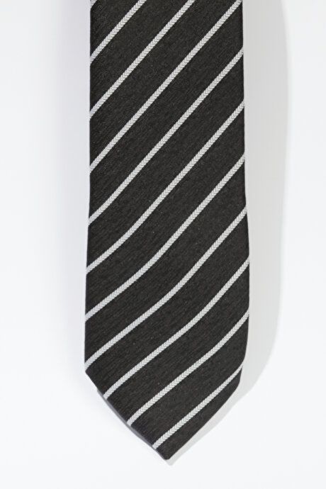 Patterned Anthracite-White Tie 4A2123200029ABY