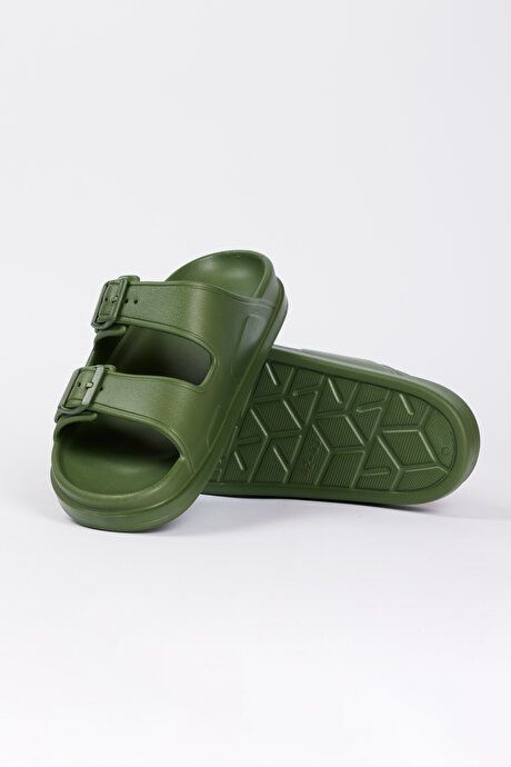 Flexible Comfortable Sole Khaki Slippers 4A2323200003HAK