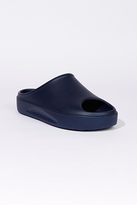 Unpatterned Navy Blue Slippers 4A2323200004LAC