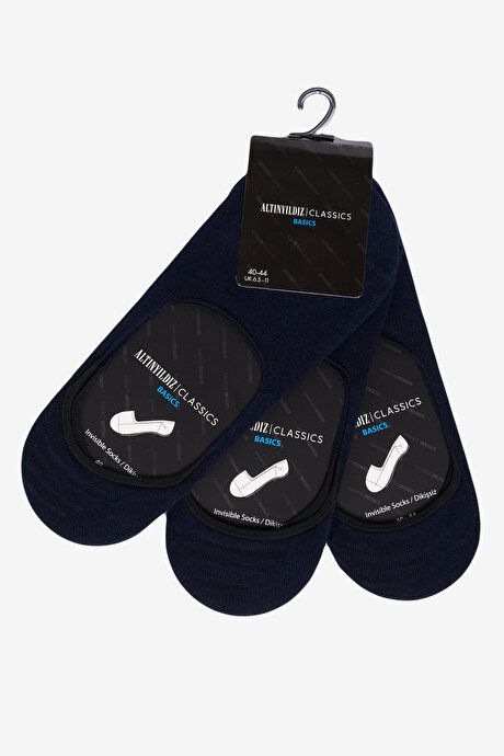 3 Pairs of Babet Navy Blue Socks 4A2522200003LAC