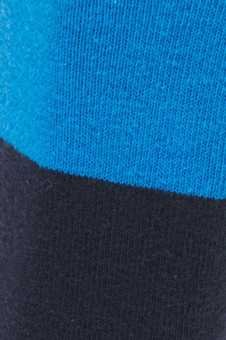 Patterned Socket Blue-Anthracite Socks 4A2523100017MVA