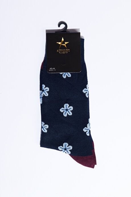 Single Bambulu Socket Navy-Blue Socks 4A2523100027LAM