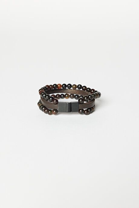 Leather Brown Bracelet 4A2623200021KHV