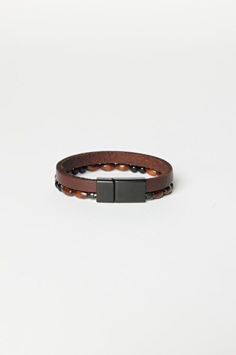 Leather Brown Bracelet 4A2623200028KHV