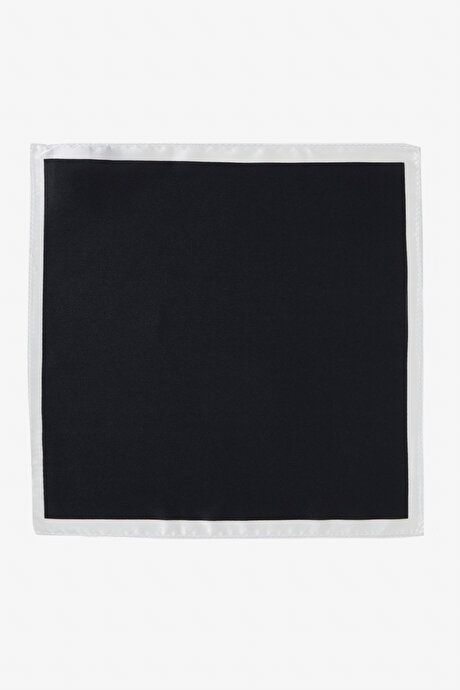 Unpatterned Black Handkerchief 4A2900000001SYH