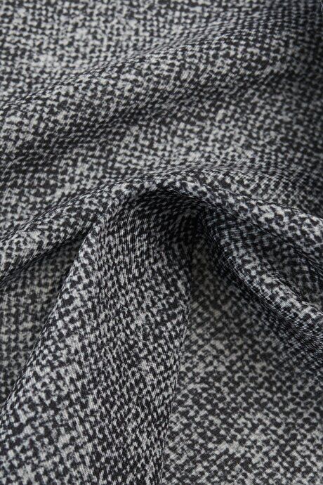 Patterned Classic Gray Handkerchief 4A2922200017GRI