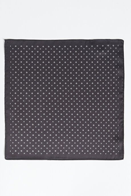 Patterned Black Handkerchief 4A2923100017SYH