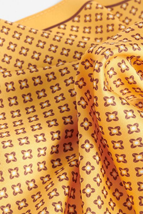 Patterned Yellow Handkerchief 4A2923100018SAR