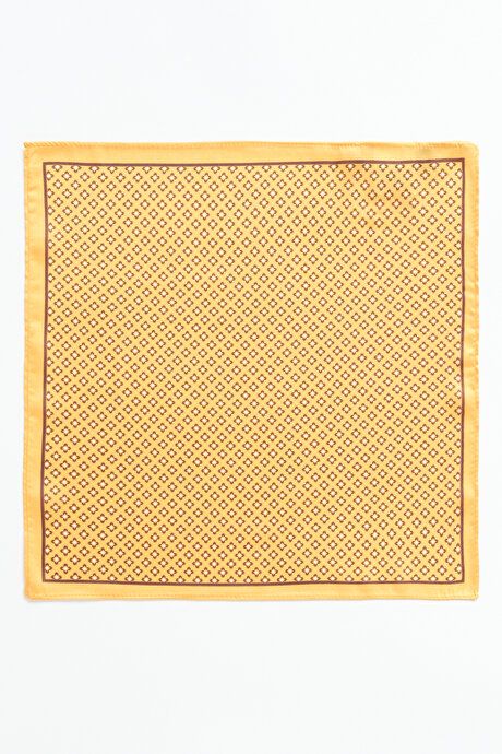 Patterned Yellow Handkerchief 4A2923100018SAR