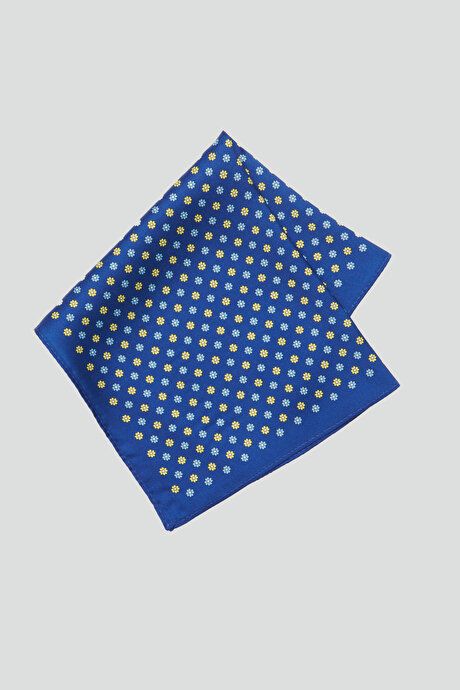 Patterned Navy-Yellow Handkerchief 4A2923100020LAS