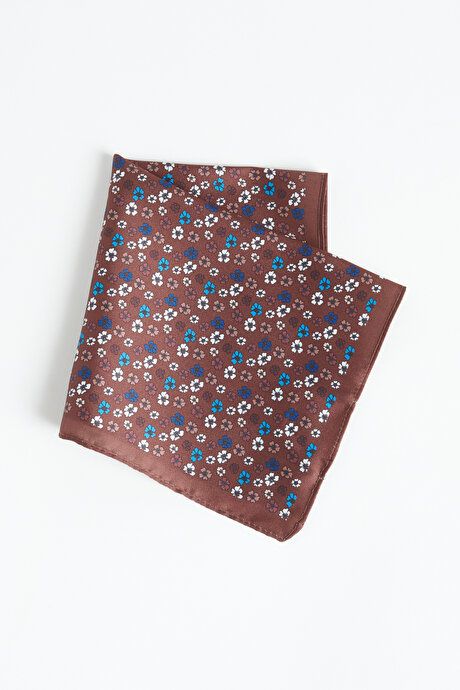 Patterned Brown Handkerchief 4A2923100034KHV