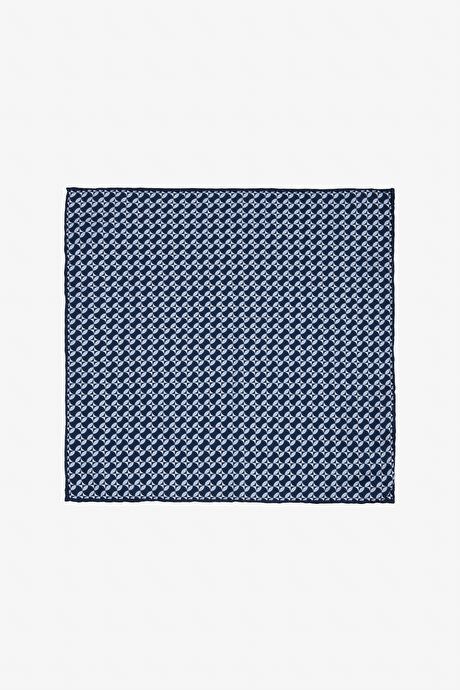 Patterned Navy-Blue Handkerchief 4A2923200016LAM