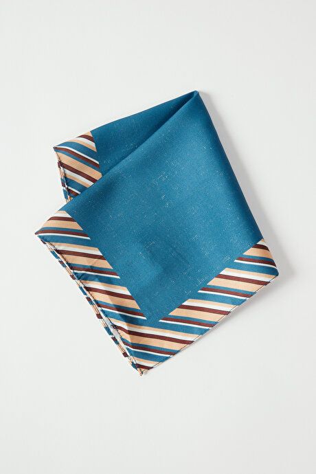 Patterned Indigo Handkerchief 4A2923200036IND