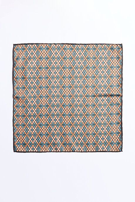 Patterned Khaki-Mustard Handkerchief 4A2923200038HHHL