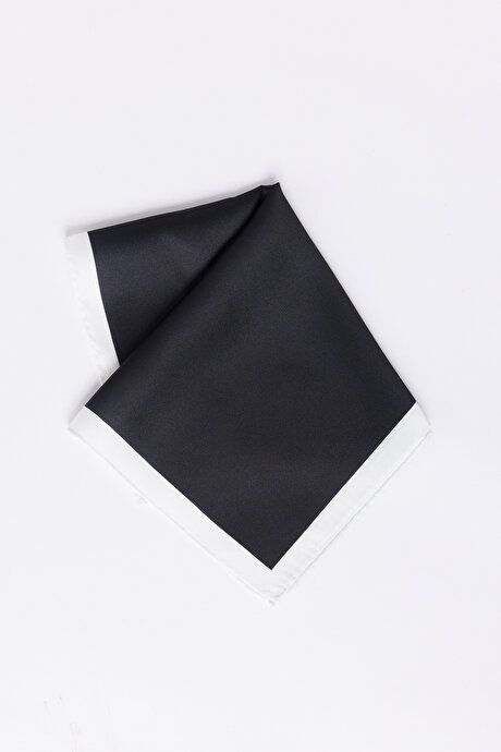 Unpatterned Black Handkerchief 4A2924100001SYH