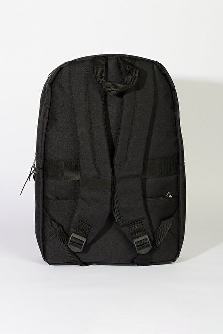 School-Black-Khaki Backpack with Logo 4A3623200012SHA