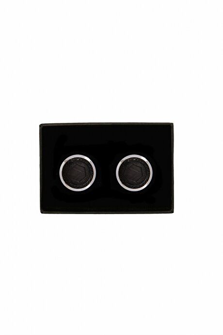 Metal Black Cufflink 4A3821200007SYH