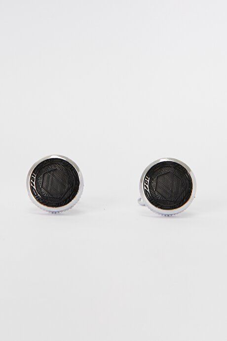 Metal Black Cufflink 4A3821200007SYH