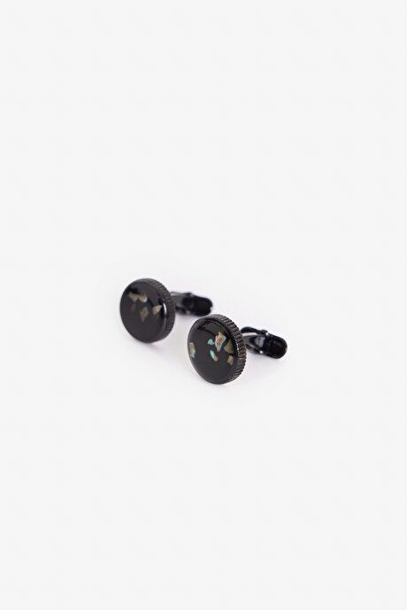 Metal Black Cufflink 4A382222200008SYH