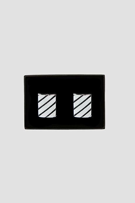 Metal Black-Grey Cufflink 4A3823200010syg