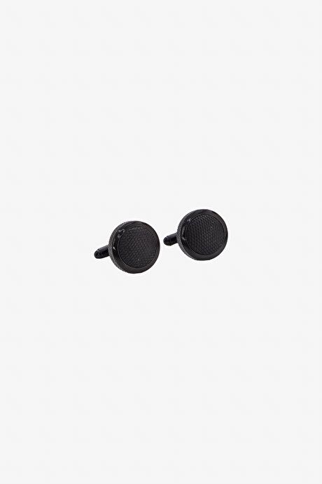 Metal Black-Grey Cufflink 4A3823200030syg