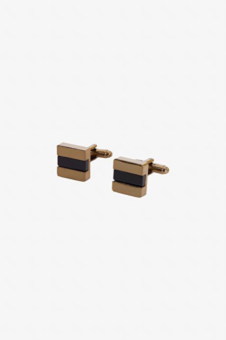 Metal Black-Grey Cufflink 4A3823200034syg