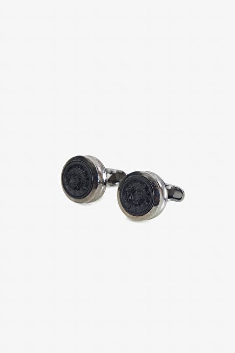 Metal Gray-Black Cufflink 4A3824200003GSY